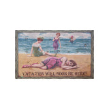 ANTIQUE STEEL DESKTOP SIGN
