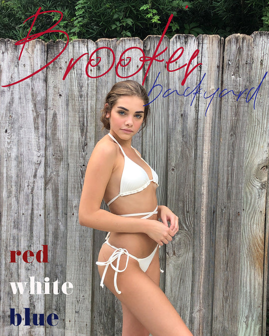 🌳 BROOKE'S BACKYARD: RED, WHITE, AND BLUE