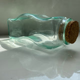 WAVY GLASS CARAFE