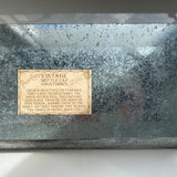 ANTIQUE STEEL DESKTOP SIGN