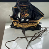 BLACKBEARD PIRATE SHIP LAMP
