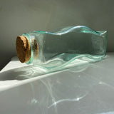 WAVY GLASS CARAFE